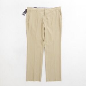 Adidas Mens Ultimate 365 Classic Golf Pants Regular Flat Front Tan 40x32.5" NEW